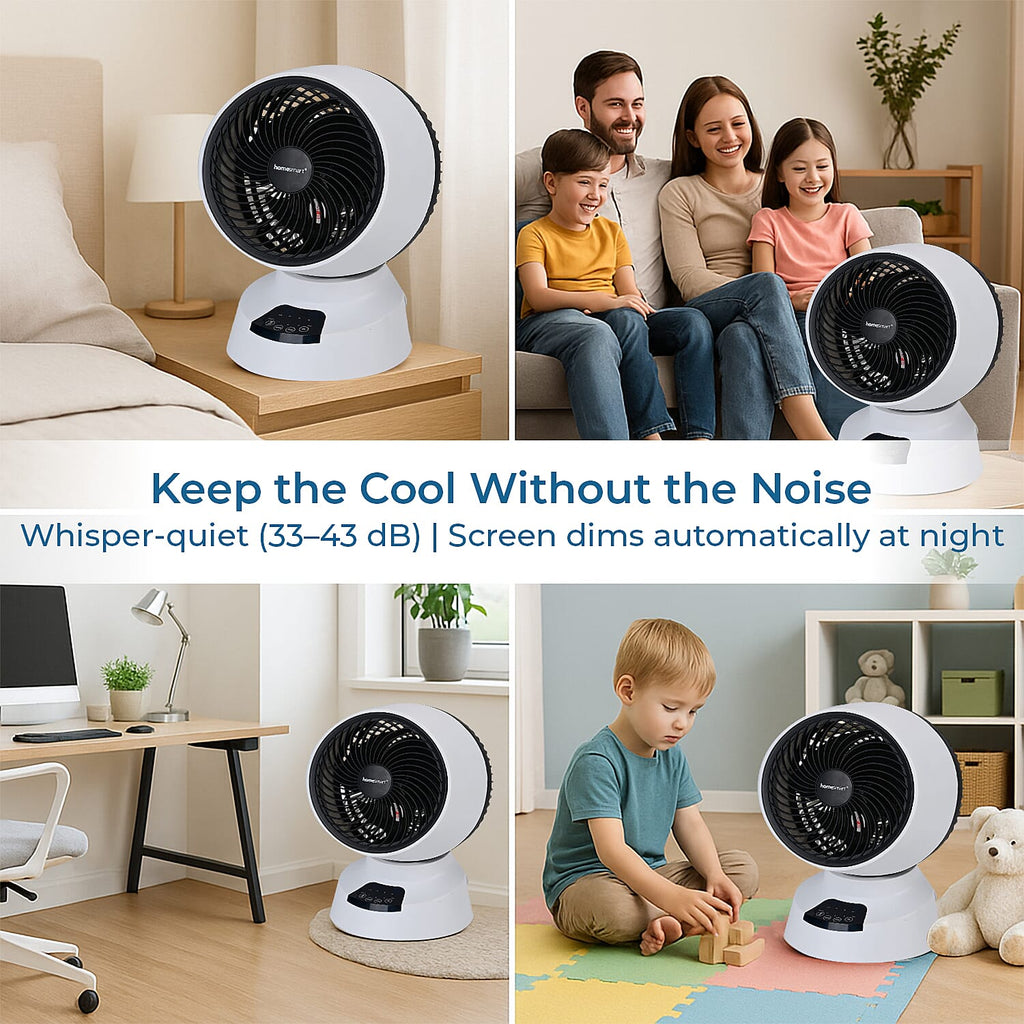 Lowest Price Offer - Energy Efficient, Low Noise Powerful Fan with 360 Air Circulation, Timer, Comes with Remote