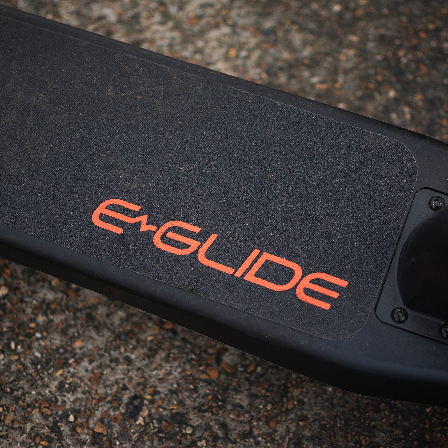E Glide Foldable Electric Scooter (18 Miles on Single Charge) - Orange & Black - Only To be Used on Private Land