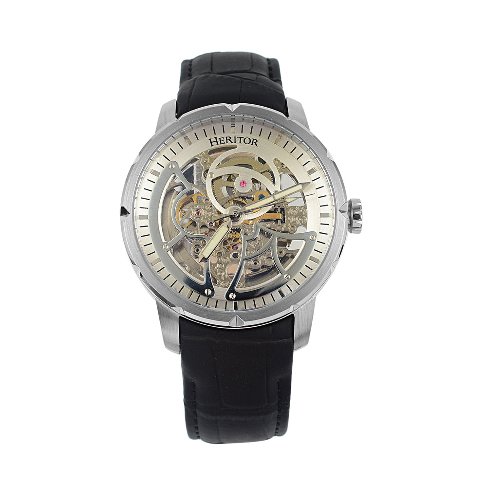 Heritor Automatic Mens Watch in Stainless Steel_7708586