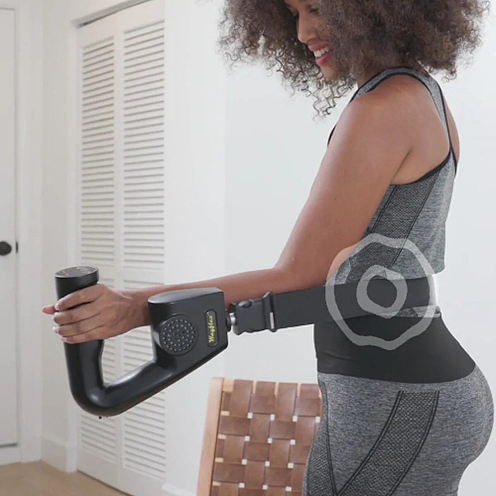 Wayflex Total Wave Full Body Massager with Belt (with UK Adaptor) - 30 Levels