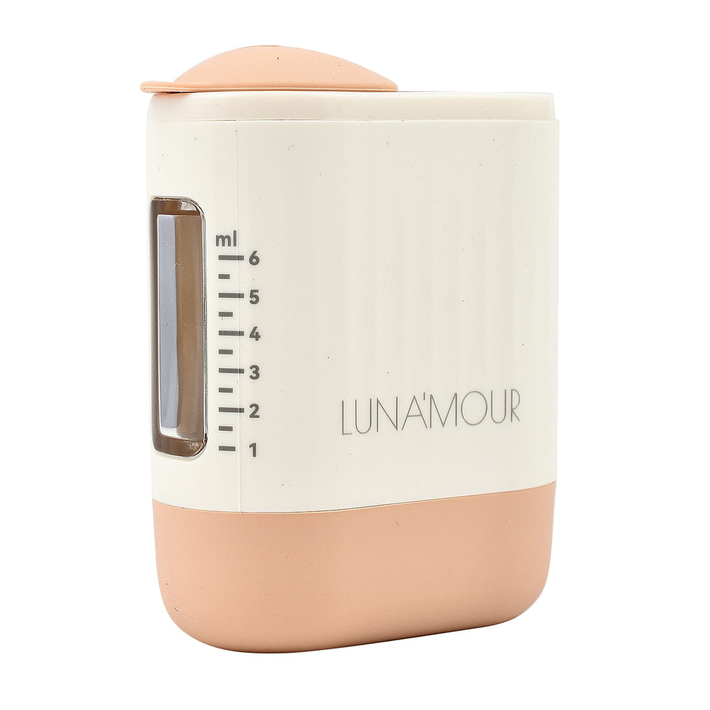 Lunamour Boost Brush- Pro Mini 2-In-1 Microcurrent Scalp Massager - Hair Oil Applicator