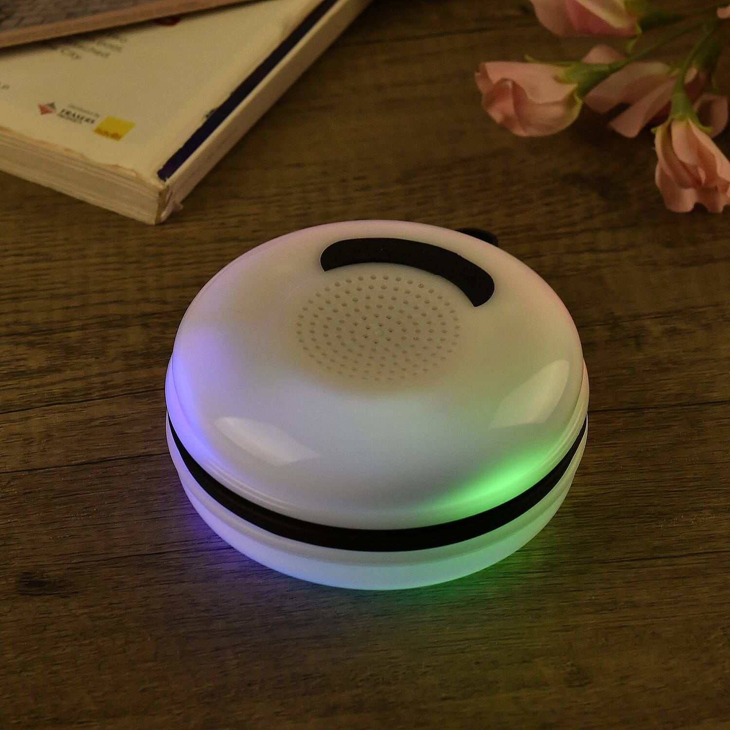 Wireless Waterproof Bluetooth Floating Speaker with Colourful RGB Lights (Battery 500mAh, 5W)