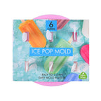 Set of 6 Ice Pop Moulds - Pink