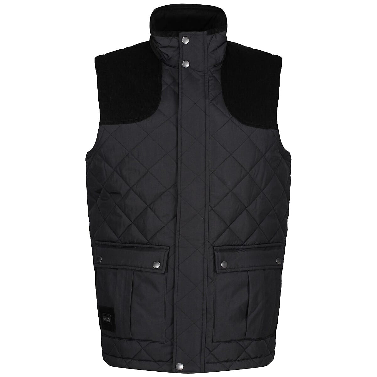 Polyester Gilet  - Black