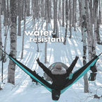 FE Active Trestles Heavy Duty Hammock - Black & Teal
