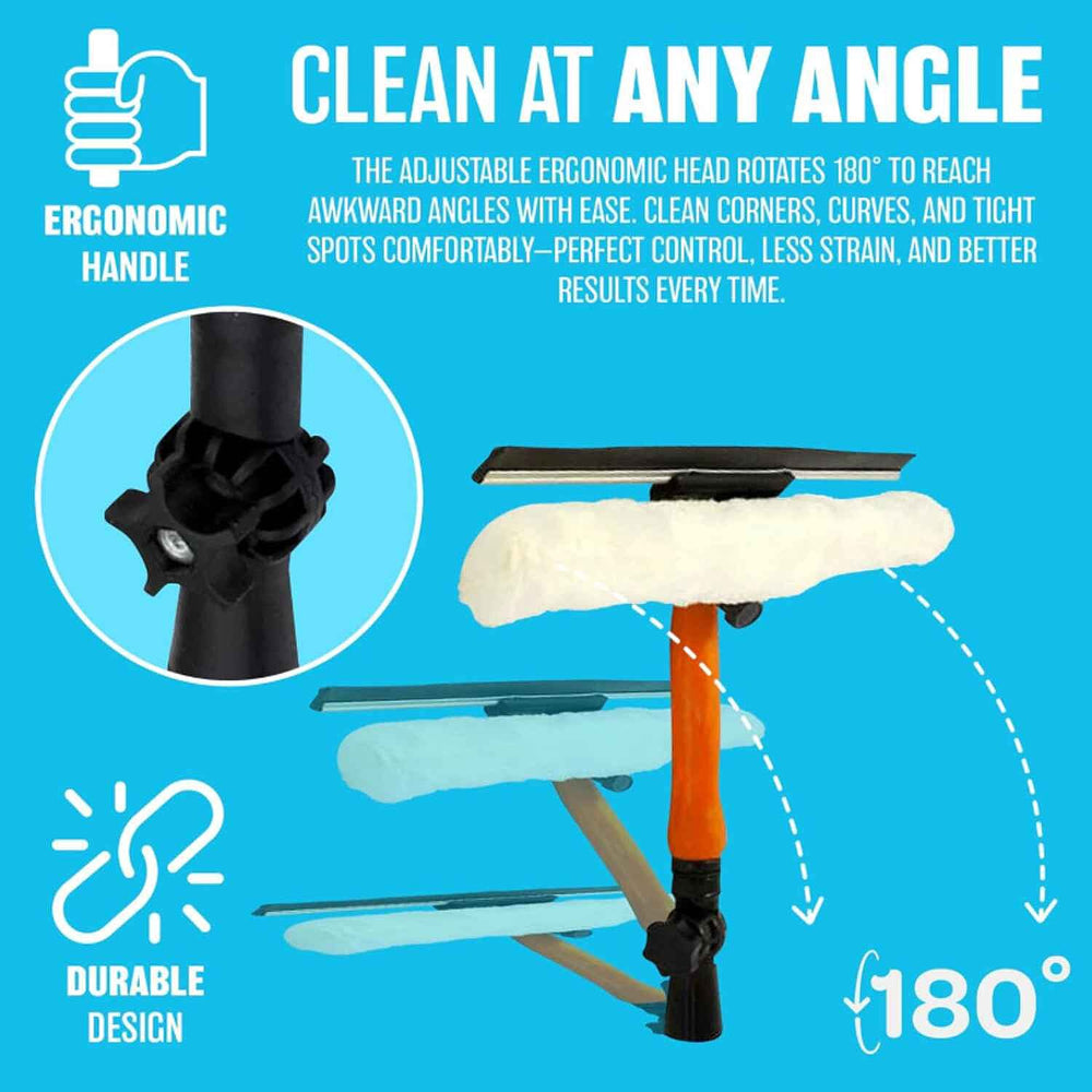 3.5m Telescopic Window Cleaner Squeegee