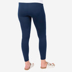 Emelia 2 Pack Fleece Lined Leggings (Size L) - Navy