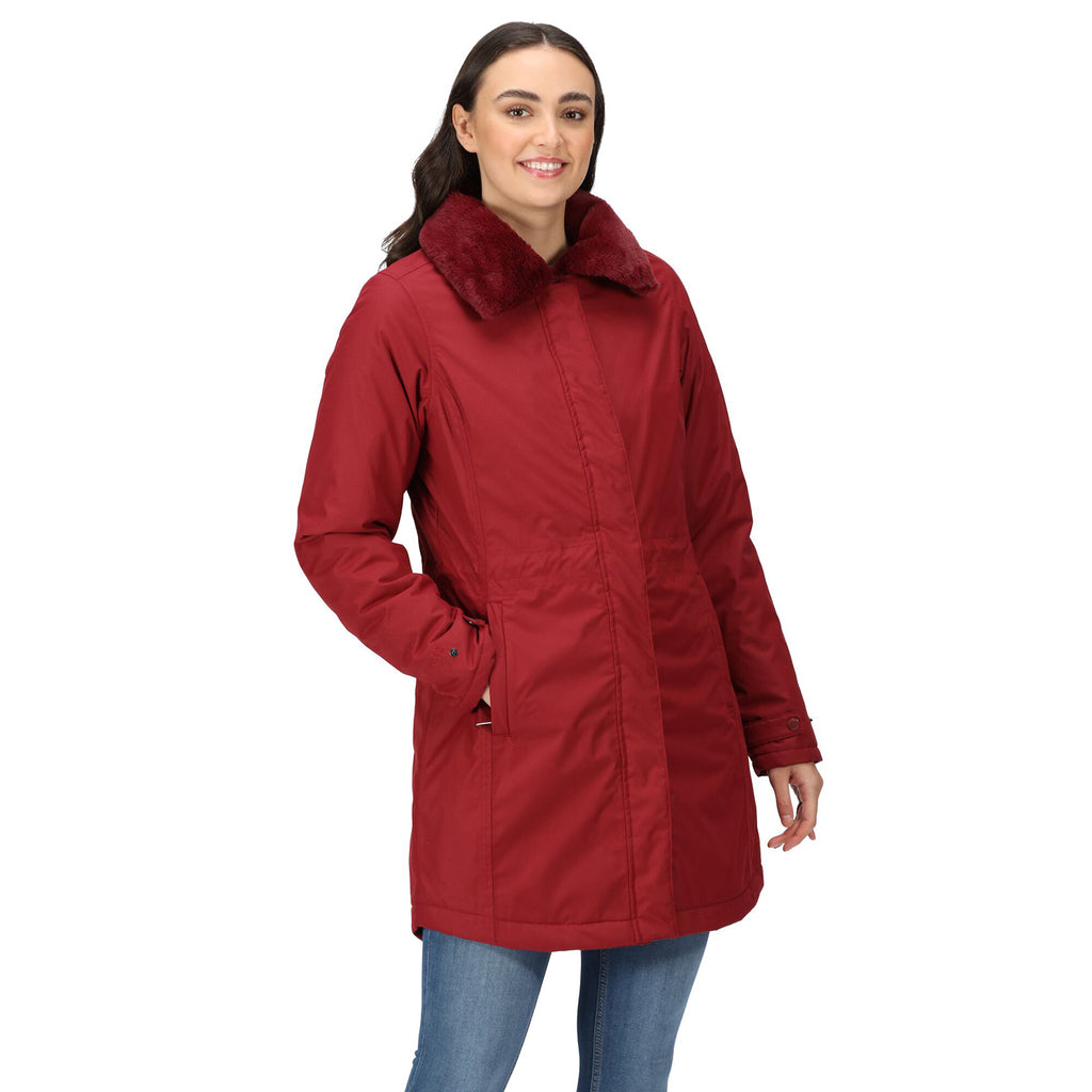 Polyester Coat (Size 1x1 cm) - Cabernet_7733874