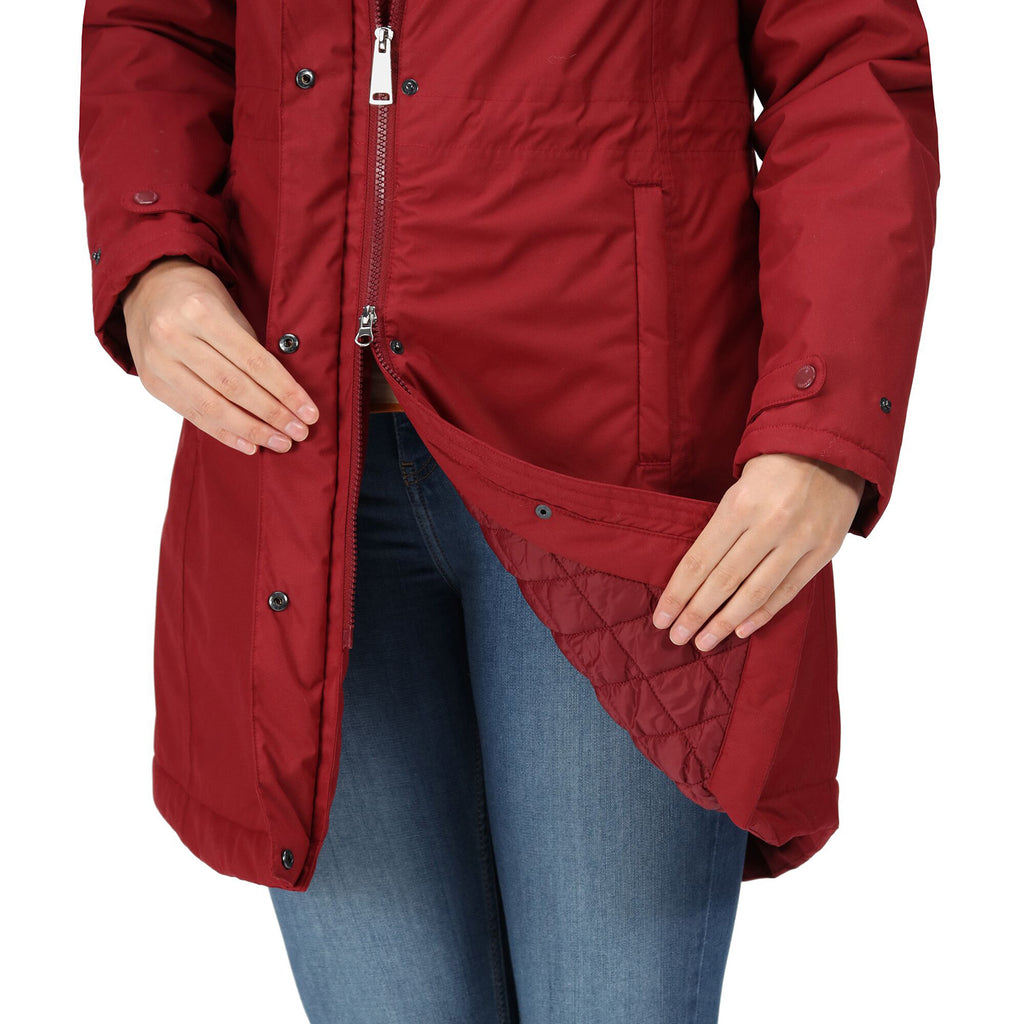Polyester Coat (Size 1x1 cm) - Cabernet_7733874_4