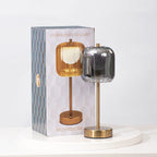 Lamp Shade (Size 12x12x33 cm) - Gold