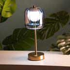 Lamp Shade (Size 12x12x33 cm) - Gold