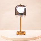 Lamp Shade (Size 12x12x33 cm) - Gold