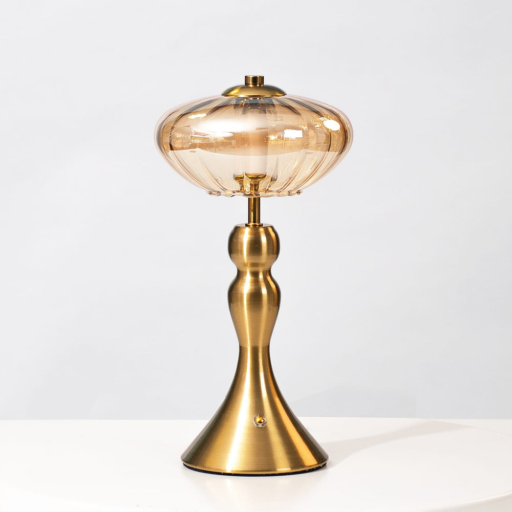 Lamp Shade (Size 15x15x30 cm) - Gold