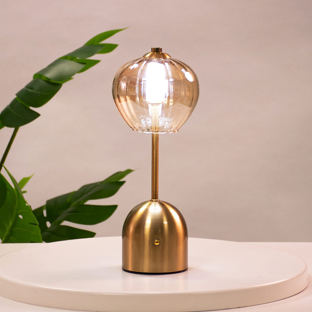 Lesser and Pavey Rechargeable Cordless Touch Lamp - Circle