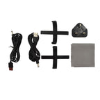 Accessory Set (Size 12x24x13 cm) - Silver