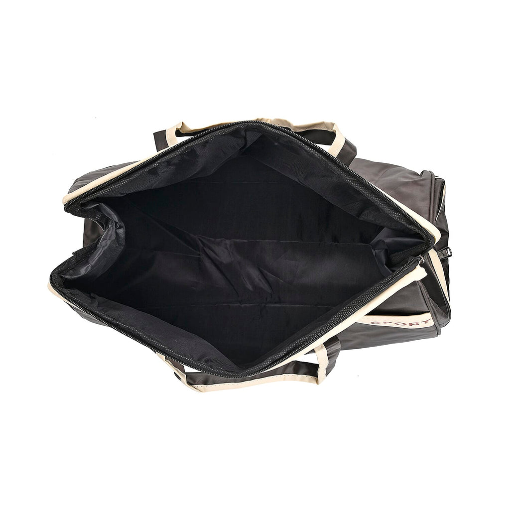 Large Capacity Travel Bag with Top Double Handles - Grey