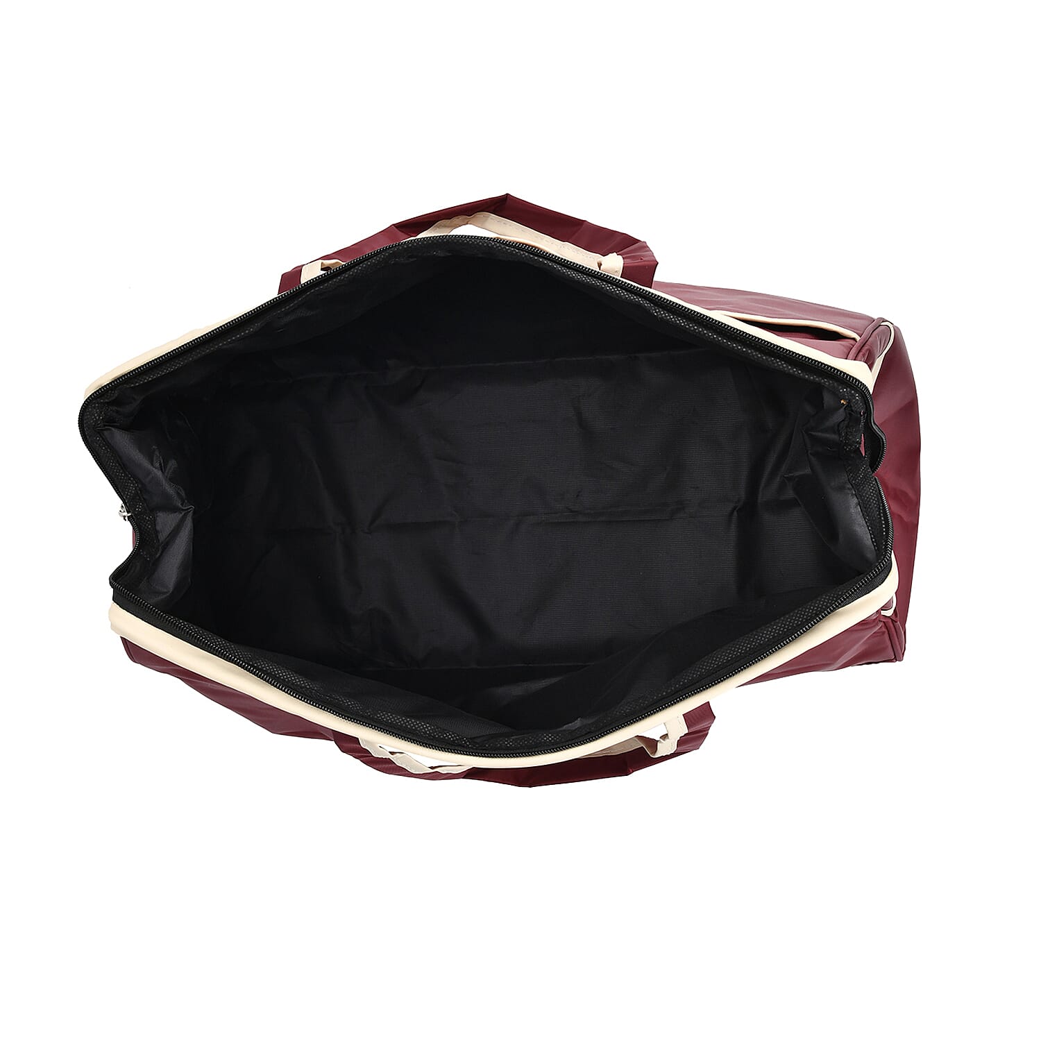 First Time Ever - Tamsy Travel Duffel Bag with Double Handle - Burgundy