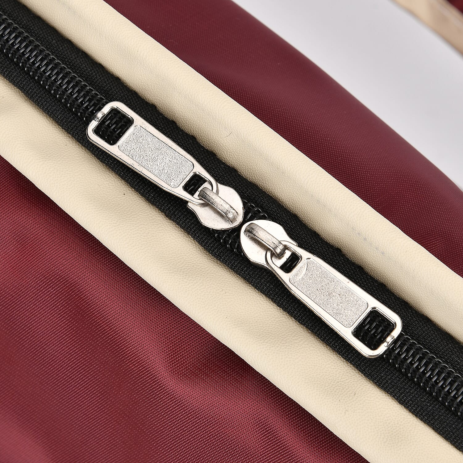 First Time Ever - Tamsy Travel Duffel Bag with Double Handle - Burgundy