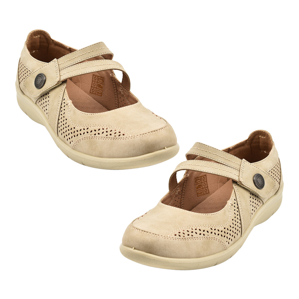 Ladies Sandal (Size 3) - Beige_7744811_2