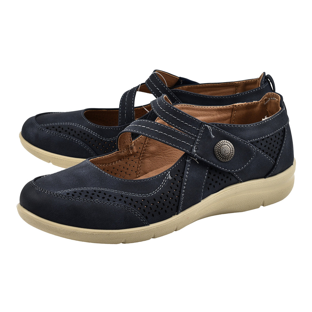 Ladies Sandal (Size 5) - Navy_7744816