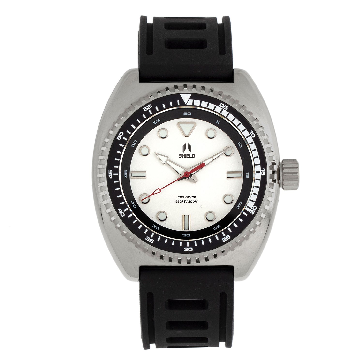 Shield Japanese Ladies Watch in Stainless Steel_7754635