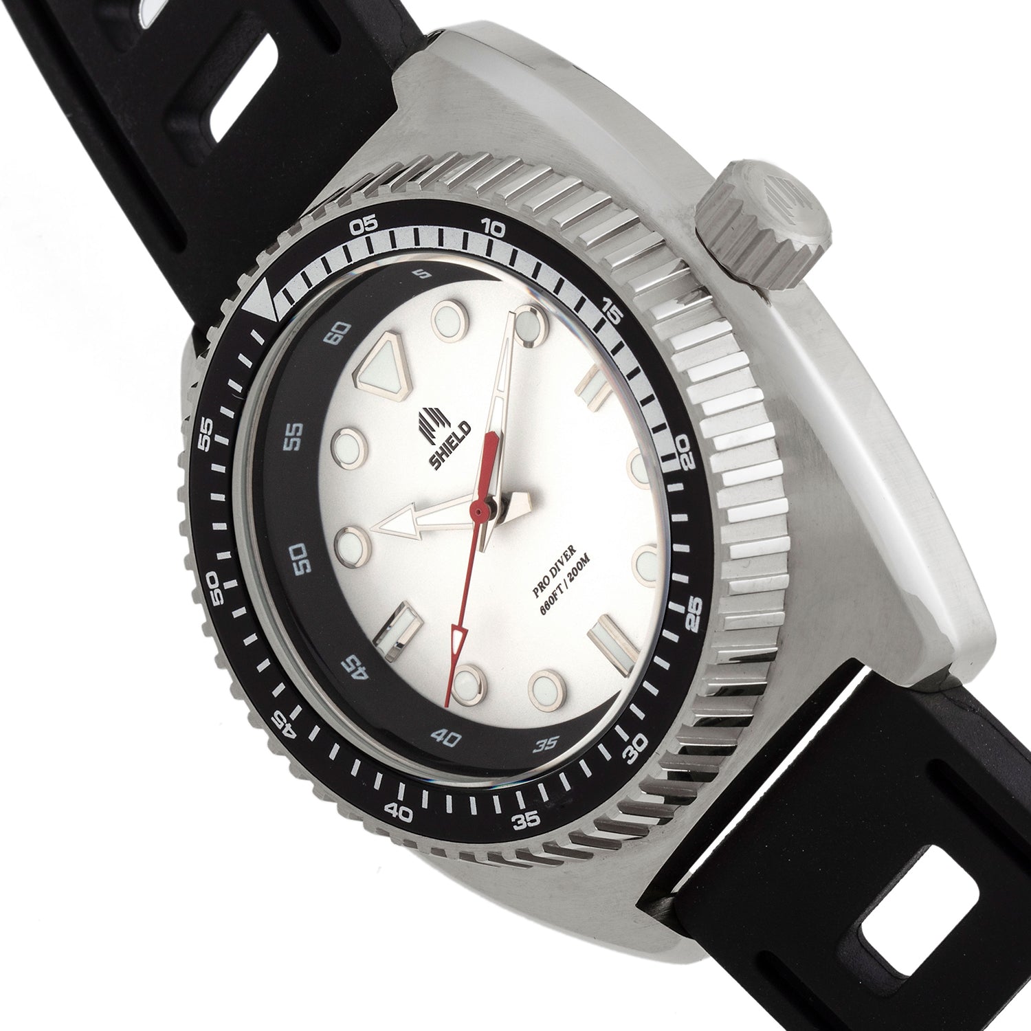 Shield Japanese Ladies Watch in Stainless Steel_7754635_3
