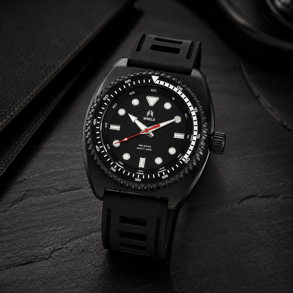 Shield Japanese Ladies Watch in Stainless Steel_7754637