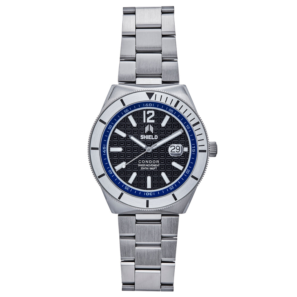 Shield Swiss Ladies Watch in Stainless Steel_7754647