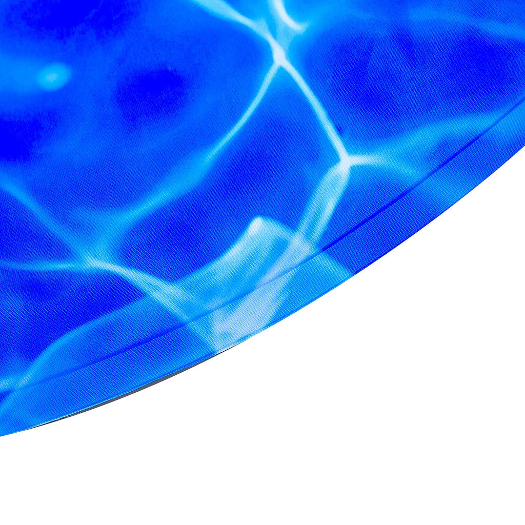 Pet Cooling Mat with Water Ripple Design (Size 80x80 cm) - Blue