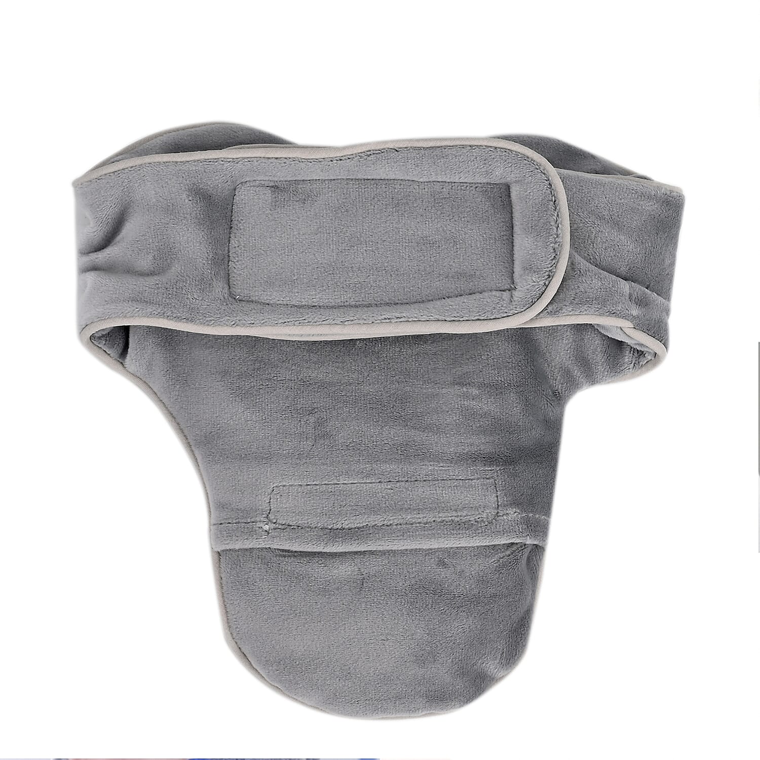 Microwavable and Freezable Himalayan Salt Neck Wrap - Light Grey