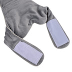 Microwavable and Freezable Himalayan Salt Neck Wrap - Light Grey