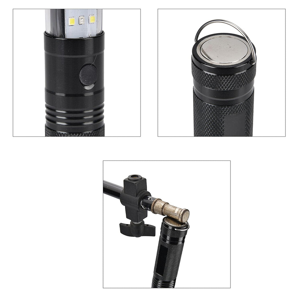 Multifunction LED Flex Flash Torch- Black