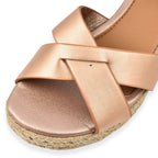 Jo & Joe Sunny Cross Strap Low Platform Wedge Sandal (Size 4) - Rose_7766258_6