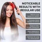 New Launch - LunaMour LaserBoost- - Advanced RF - Sonic Vibration - Low Level Laser Hair-Growth Brush
