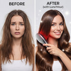 New Launch - LunaMour LaserBoost- - Advanced RF - Sonic Vibration - Low Level Laser Hair-Growth Brush