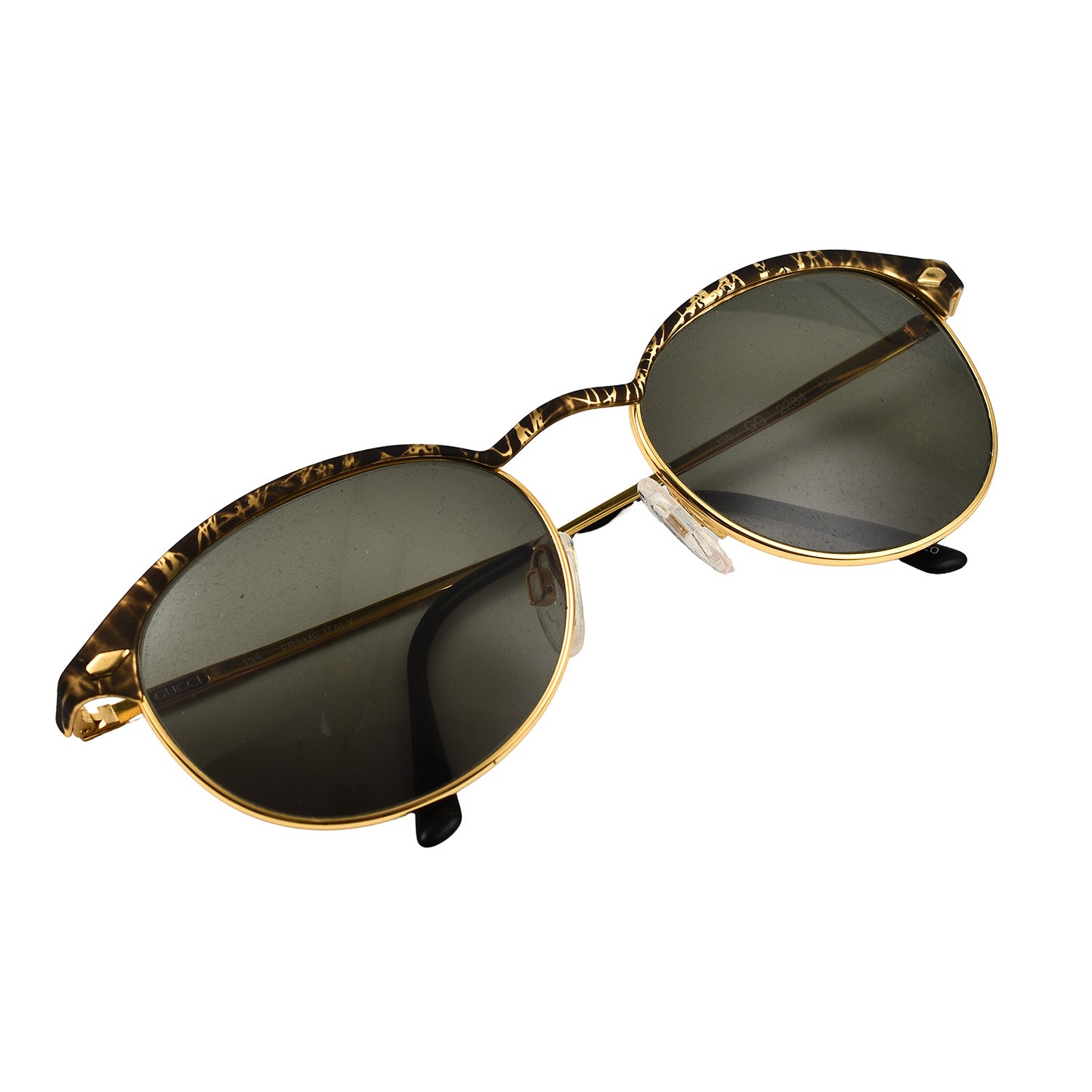 Designer Closeout - GUCCI Ladies Retro Clubmaster with Green Lenses_7771912_3