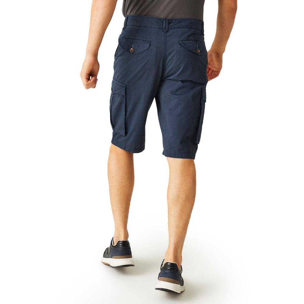 REGATTA 100% Cotton Shorebay Shorts (Size 32) - Navy_7773091_2