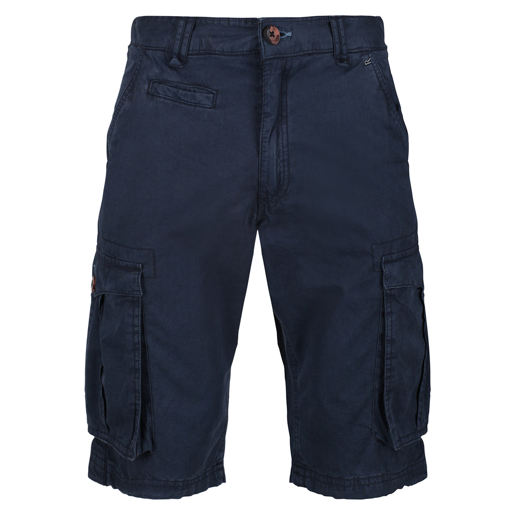 REGATTA 100% Cotton Shorebay Shorts (Size 32) - Navy_7773091_4