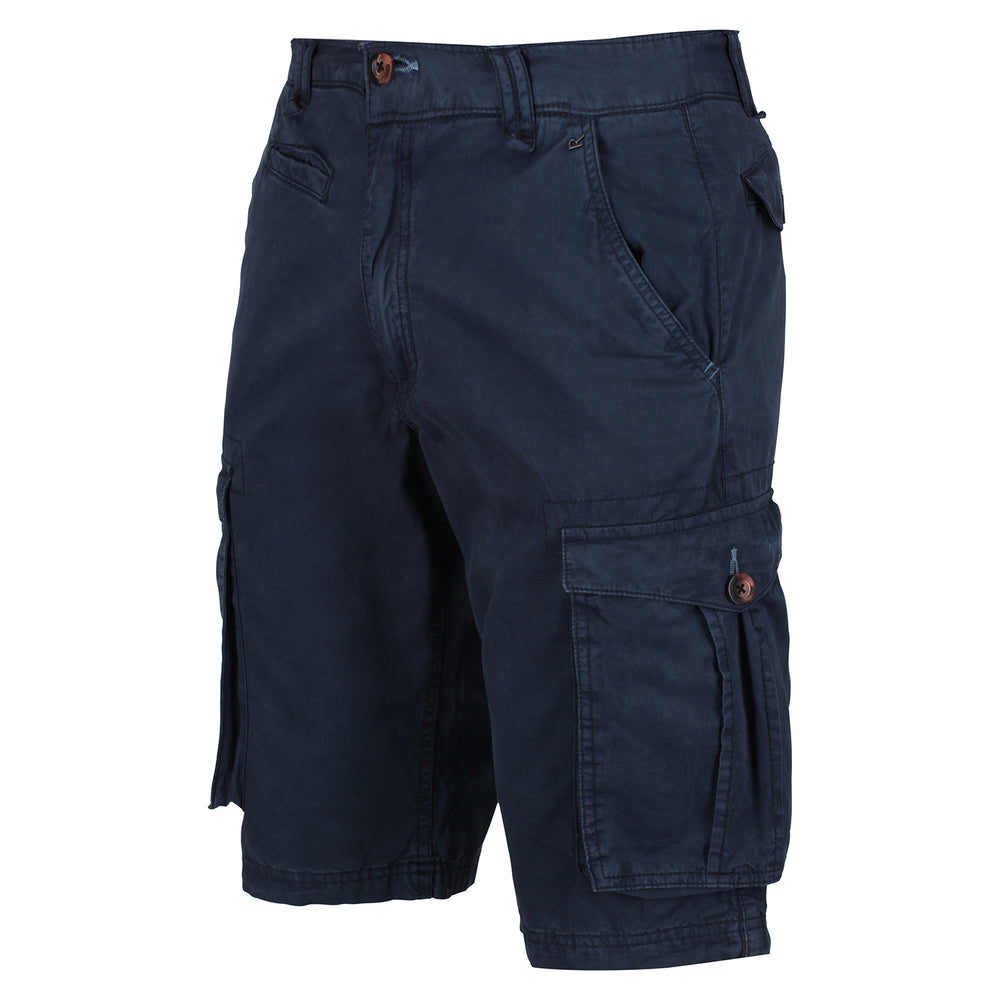 REGATTA 100% Cotton Shorebay Shorts (Size 32) - Navy_7773091_5