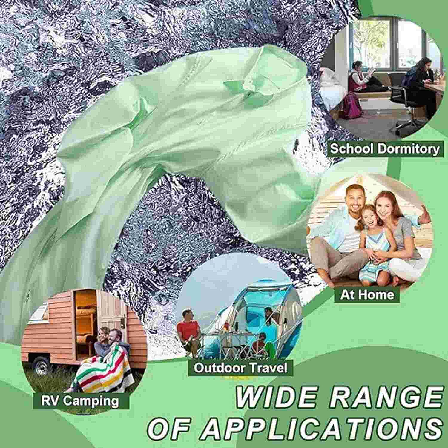 Collapsible Portable 11 Litre Washing Machine - Green