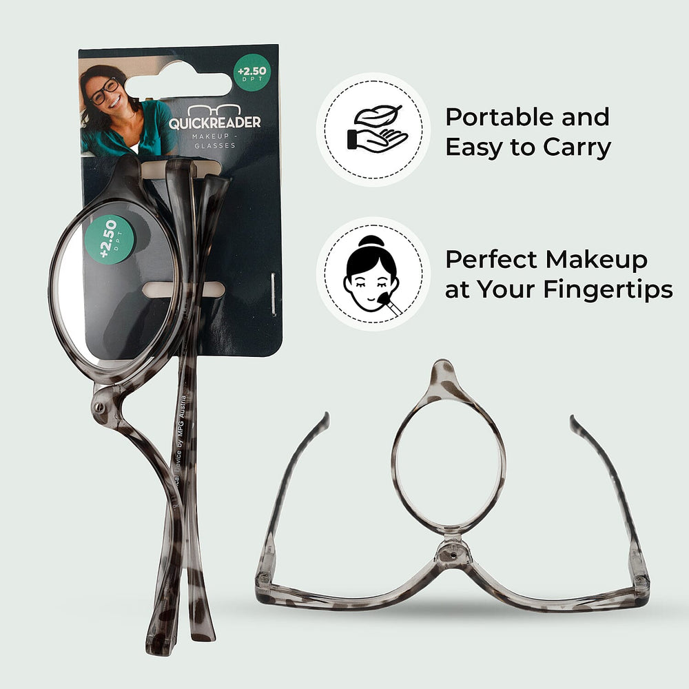 Quickreader Rotating Magnifying Makeup Glass