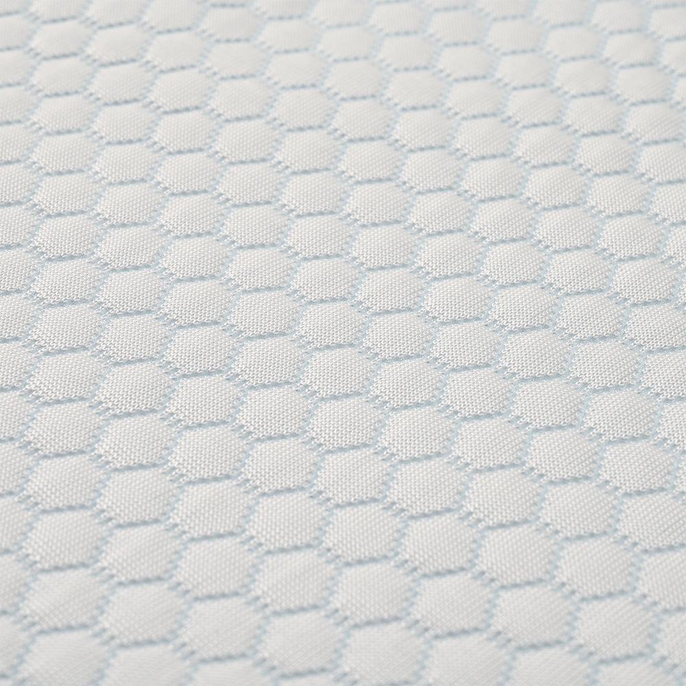Nylon Patterned Mattress Pad (Size 180x30 cm) - Blue & White & Blue & White_7778022_3
