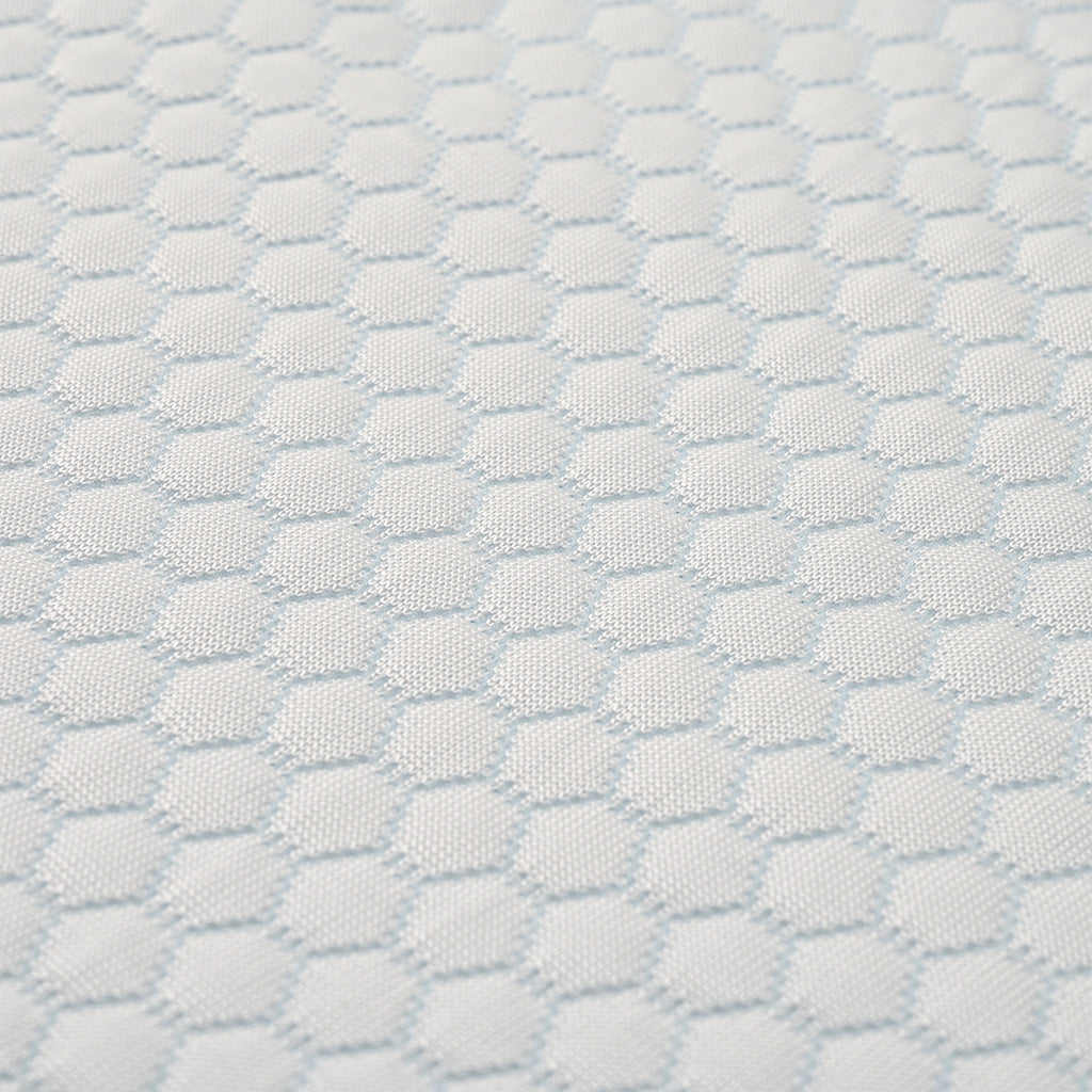Nylon Patterned Mattress Pad (Size 180x30 cm) - Blue & White & Blue & White_7778022_3