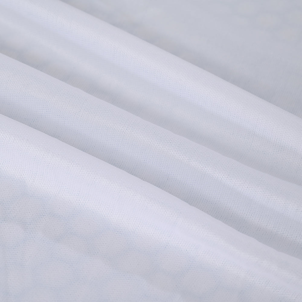 Nylon Patterned Mattress Pad (Size 180x30 cm) - Blue & White & Blue & White_7778022_7