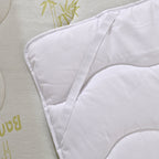 Polyester Patterned Mattress (Size 180x200 cm) - White & White_7784028_6