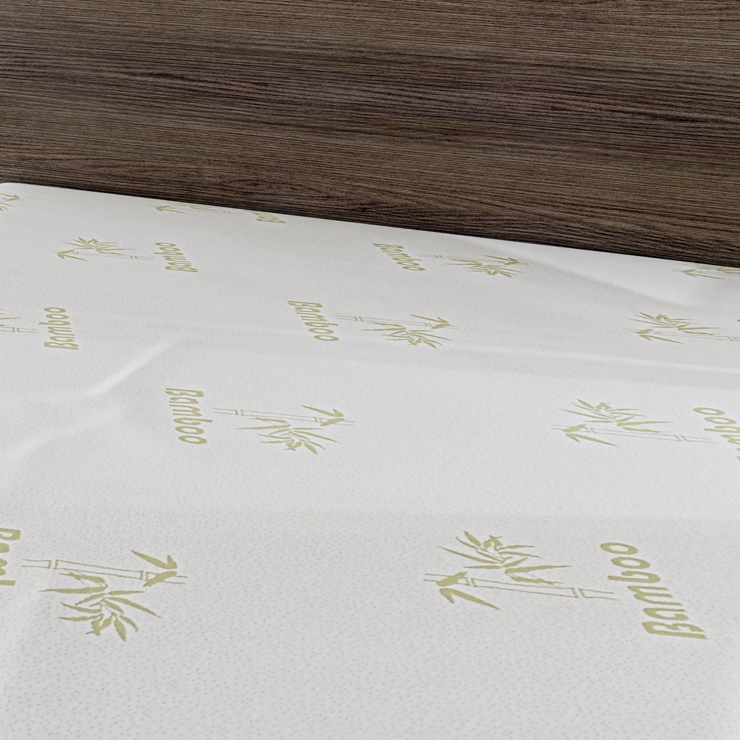 Bamboo Waterproof Mattress Protector - Double_7784116_2