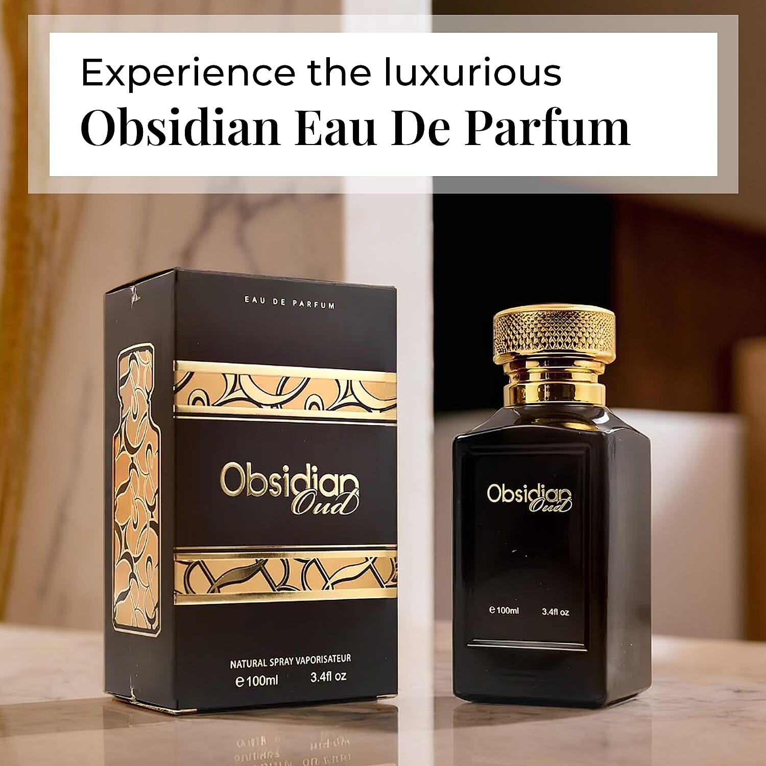 Obsidian Eau De Parfum - 100ml