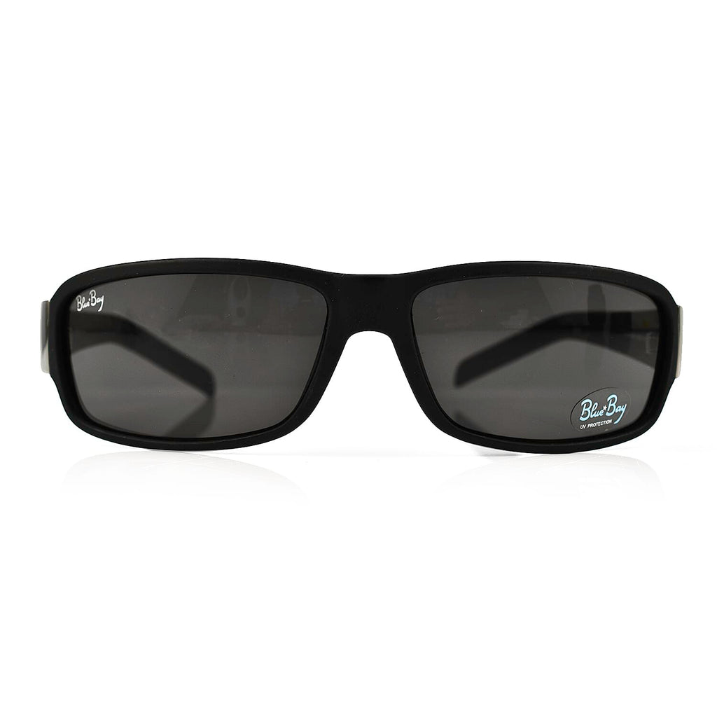 BLUEBAY Unisex Wrap Sunglasses - Matte Black