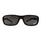 BLUEBAY Unisex Wrap Sunglasses - Matte Black