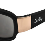 BLUEBAY Unisex Wrap Sunglasses - Matte Black